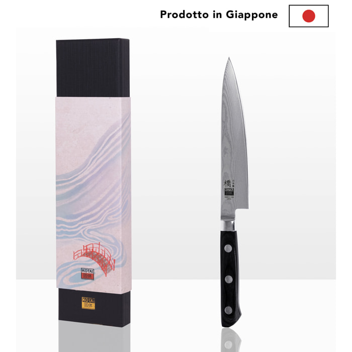 Coltello universale Hashi Damas - acciaio damasco giapponese - lama: 15 cm