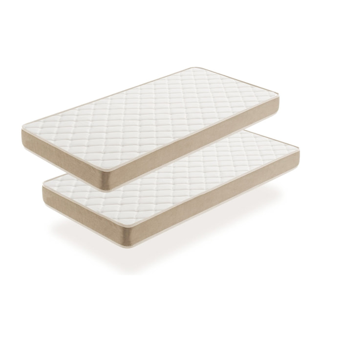 LOT DE DEUX MATELAS ENFANT - Moonia