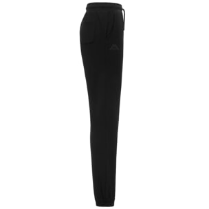 Kappa - Pantaloni Donna Nero - Logo Smylla