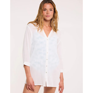 Vestido Corto Blanco - Elisabeta