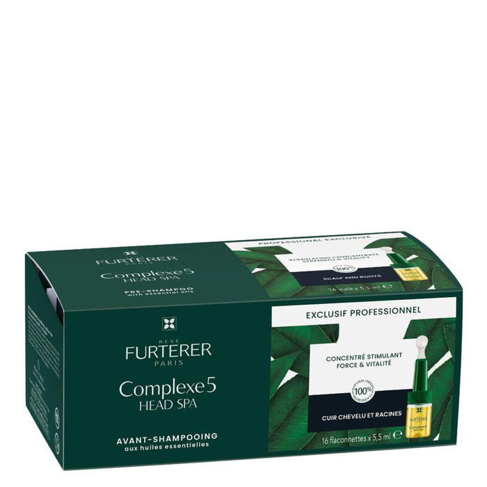 Complexe 5 Head SPA - Concentré Stimulant Force & Vitalité 16x5,5 ml