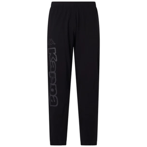 Pantaloni Kappa Uomo Logo Korpo Costi Nero