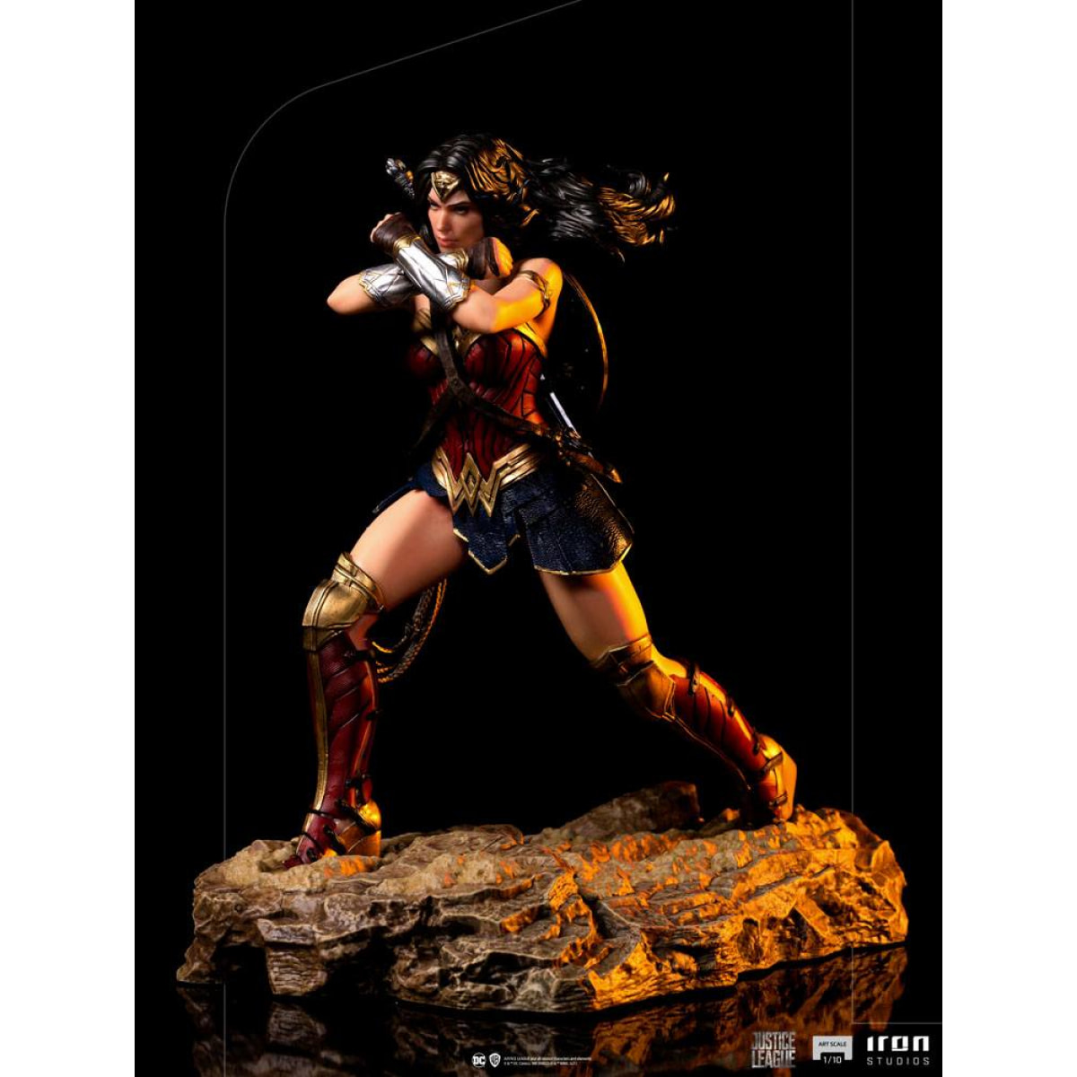 Zack Snyder's Justice League Art Scale Statua 1/10 Wonder Woman 18 Cm Iron Studios