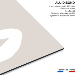 Tableau read my lips Tableau alu Dibond