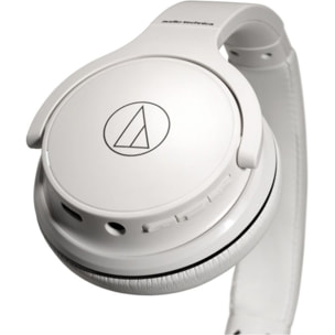 Casque AUDIO TECHNICA ATH-S220BT Blanc