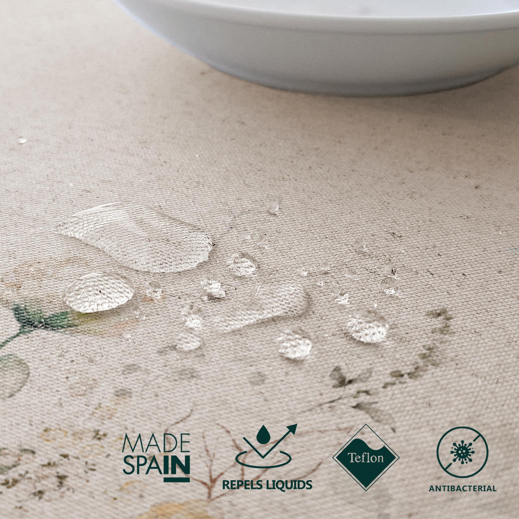 Nappe imprimée anti-tâches DARELI MULTICOLORE