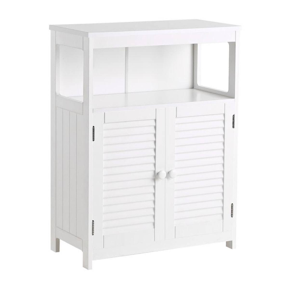 Mobiletto da bagno 30X60X80 bianco - Amanda