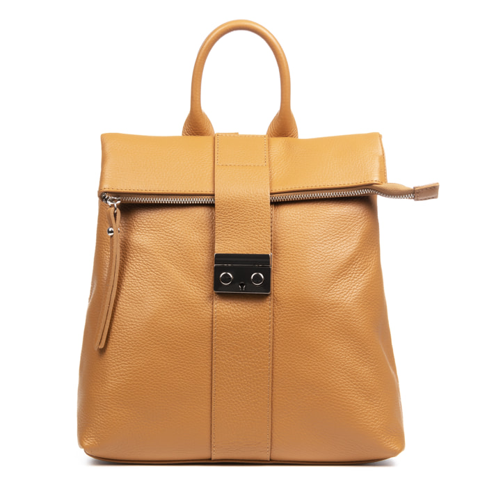 Foca Zaino Donna. Pelle autentica Dollaro