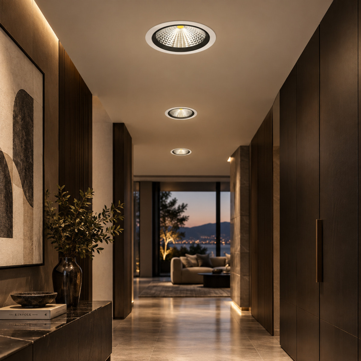 Lampada da incasso LED rotonda 4000 K