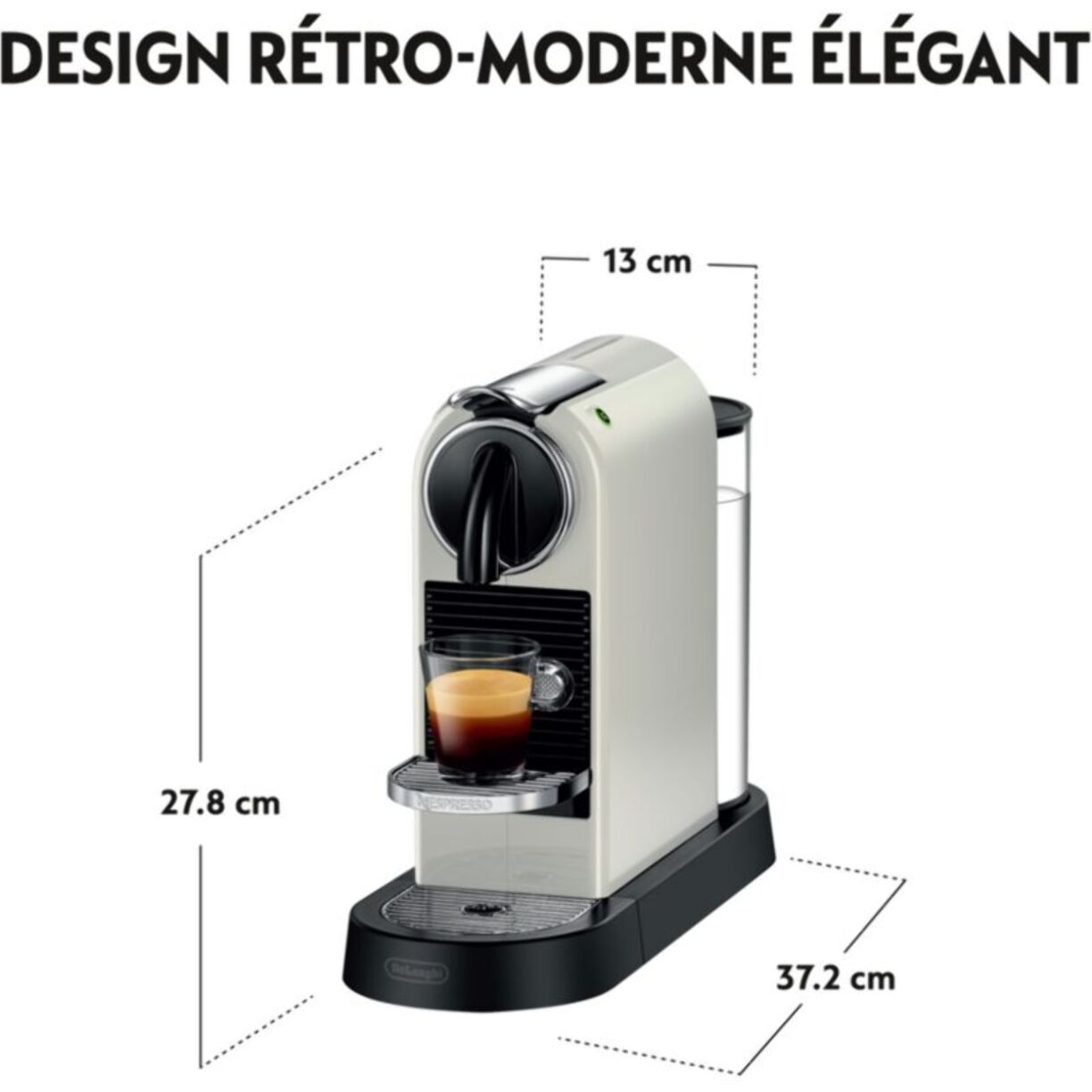 Nespresso DELONGHI NESPRESSO Citiz blanc EN167.W
