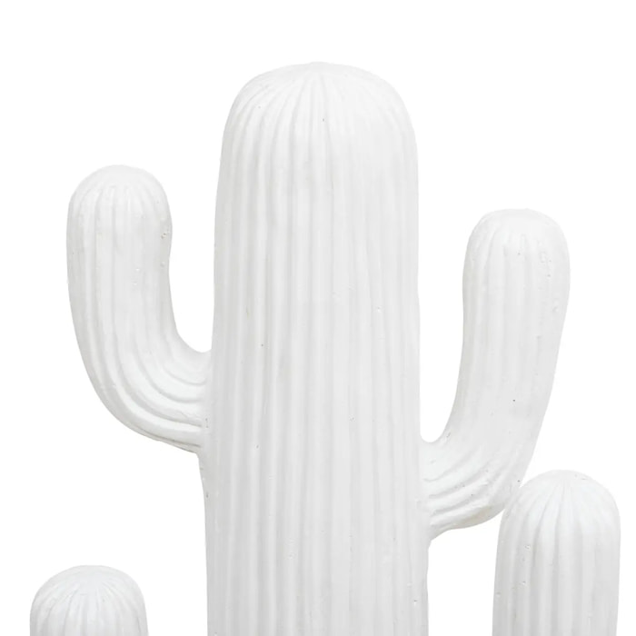 Cactus déco extérieur Rodrigo H.57cm magnésie blanc