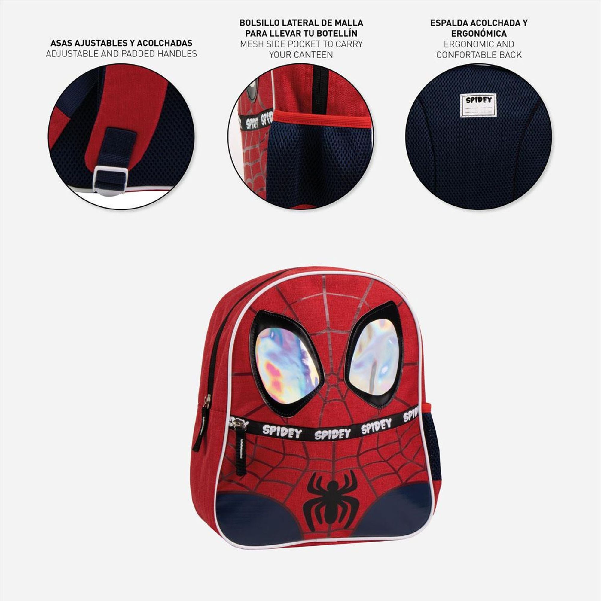 Mochila Infantil Escolar Spidey