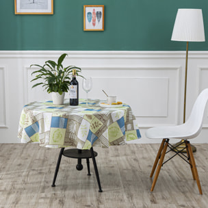 Tovaglia rotonda antimacchia 140 cm