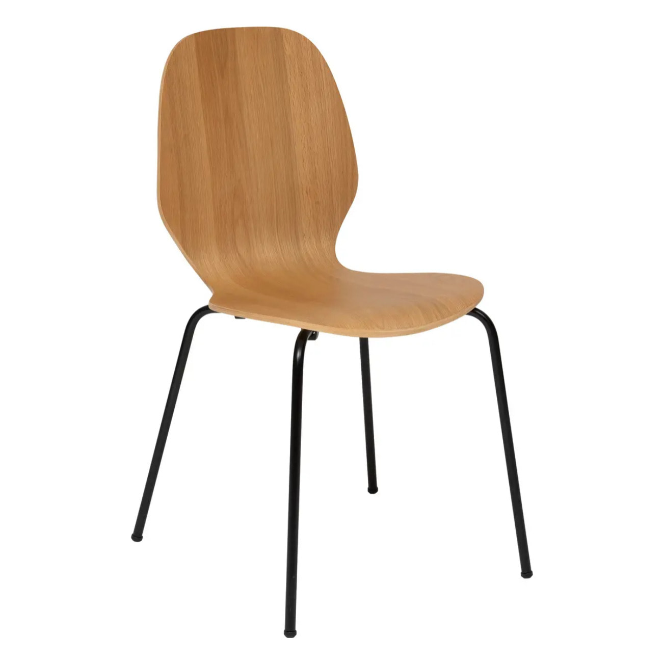 Chaise "Ouro" hévéa et chêne