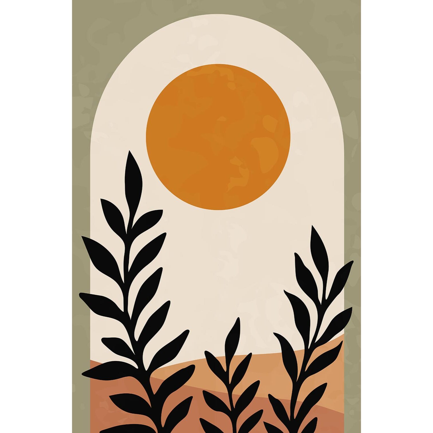 Tableau contemporain fleurs luna  Tableau alu Dibond