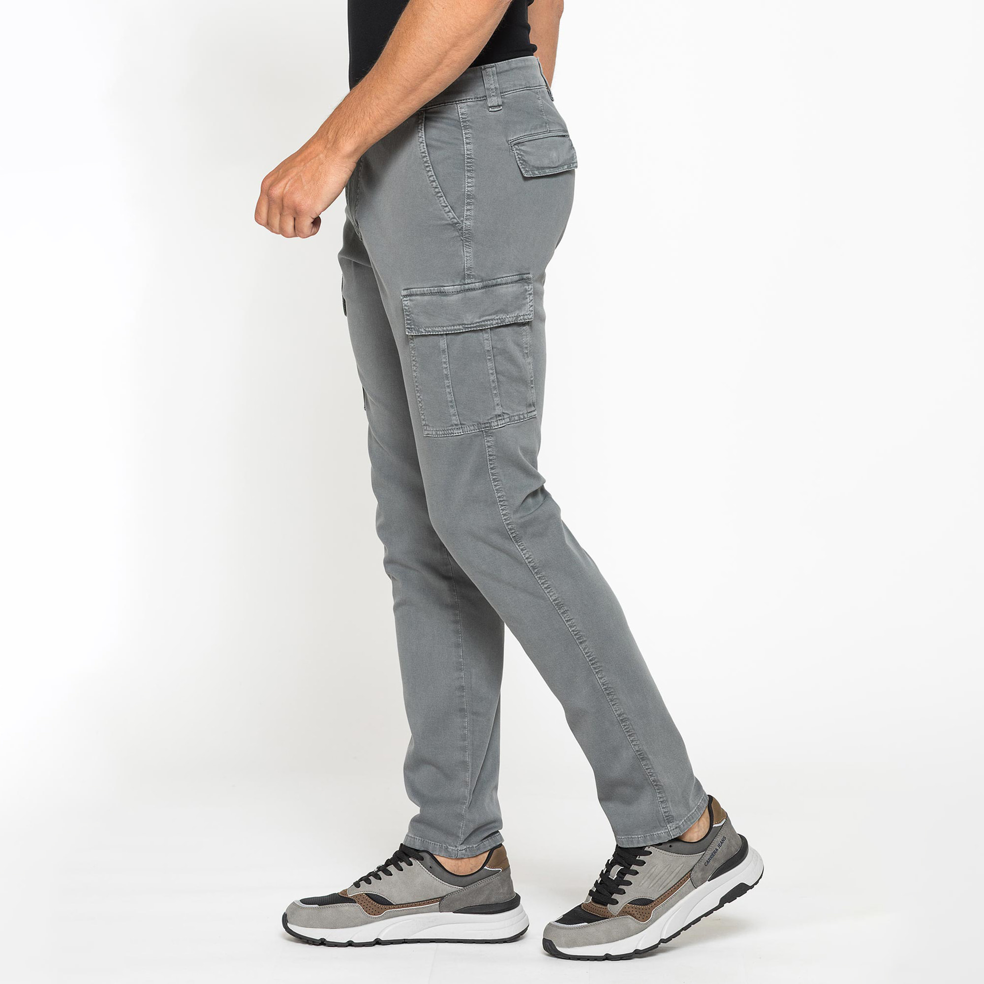 CHINO IN GABARDINA LEGGERA ELASTICIZZATA MOD. 619S