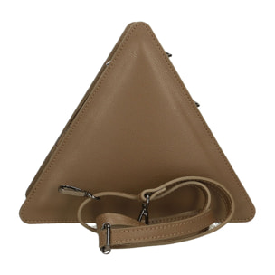 Borsa a tracolla da donna In Vera pelle Made in Italy 27x23x7 cm