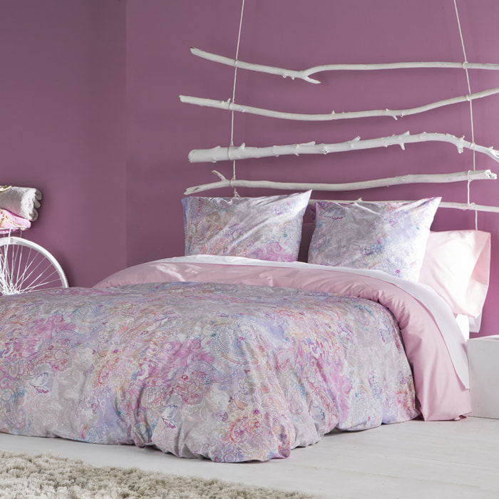 Housse de couette CACHEMIRE en coton - multicolore- vendue seule
