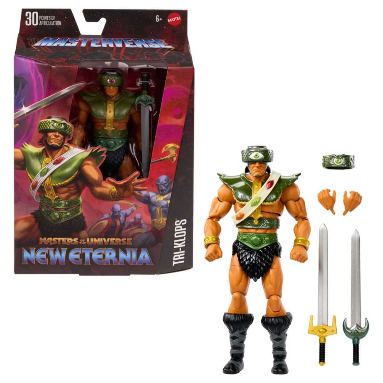 Masters Of The Universe: New Eternia Masterverse Action Figura Tri-klops 18 Cm Mattel