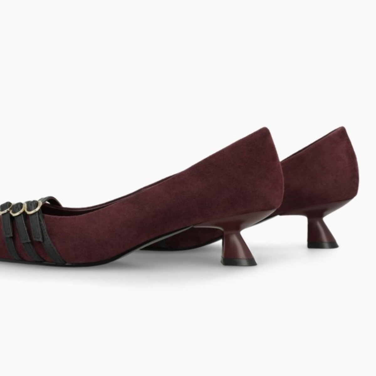 ZAPATOS DE SALÓN BURDEOS A-ROMA