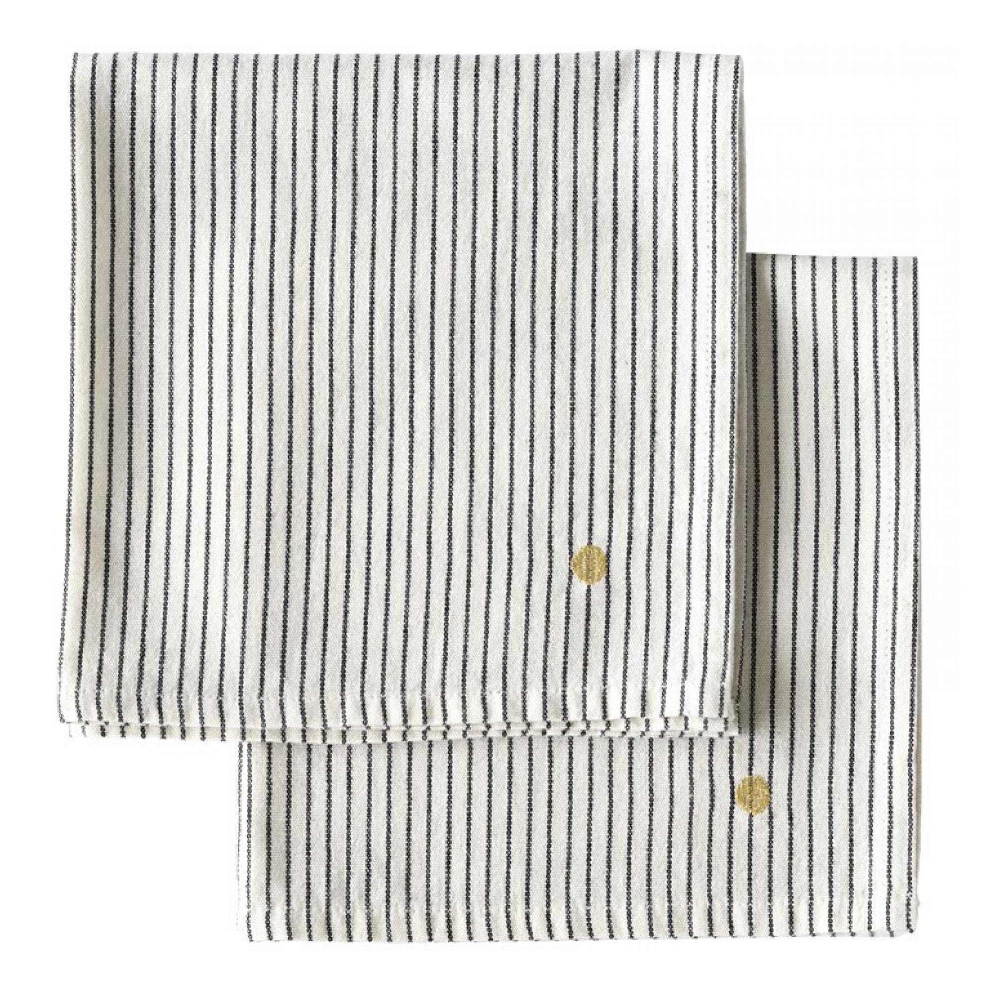 Lot de 2 serviettes de table Léonie