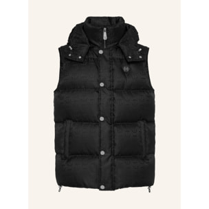 PHILIPP PLEIN Chaqueta de plumón Chaleco MONOGRAM