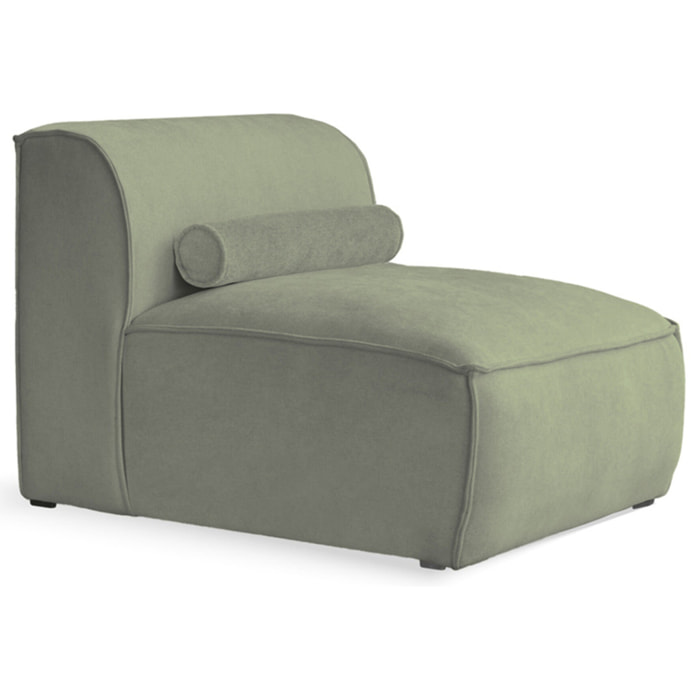 Felix - module d'assise en tissu texturé - Vert
