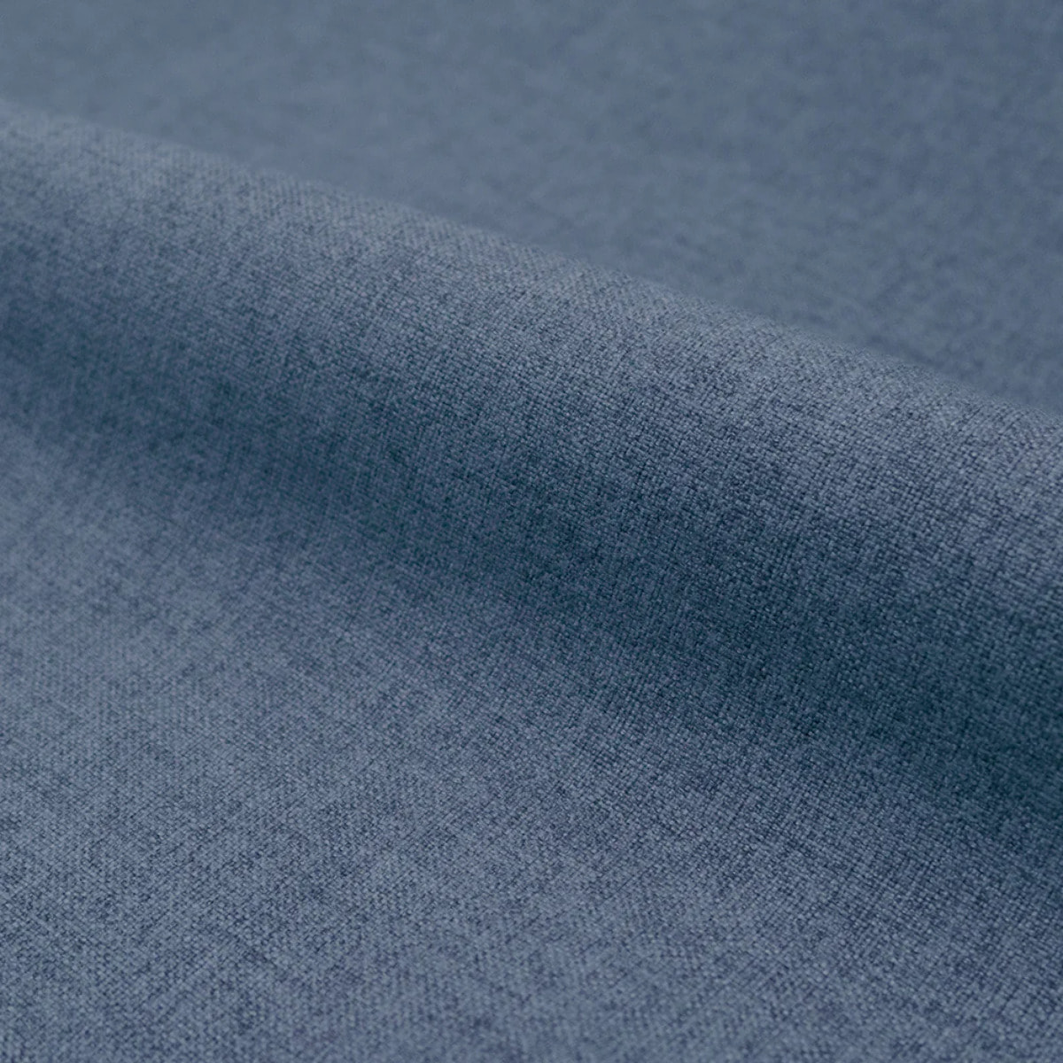 Lit double avec coffre 140x190 cm en tissu bleu - Tilly