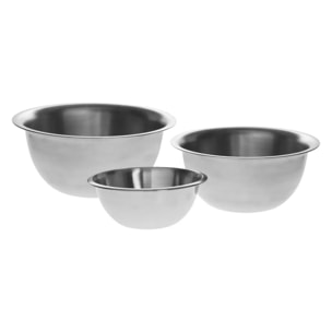 Bol à Mixer Inox x 3