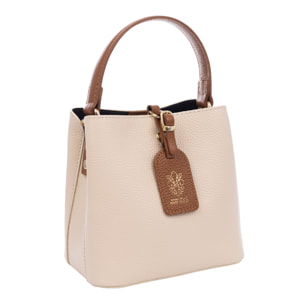 Bernate Bolso de mano Mujer. Piel auténtica Dollaro.
