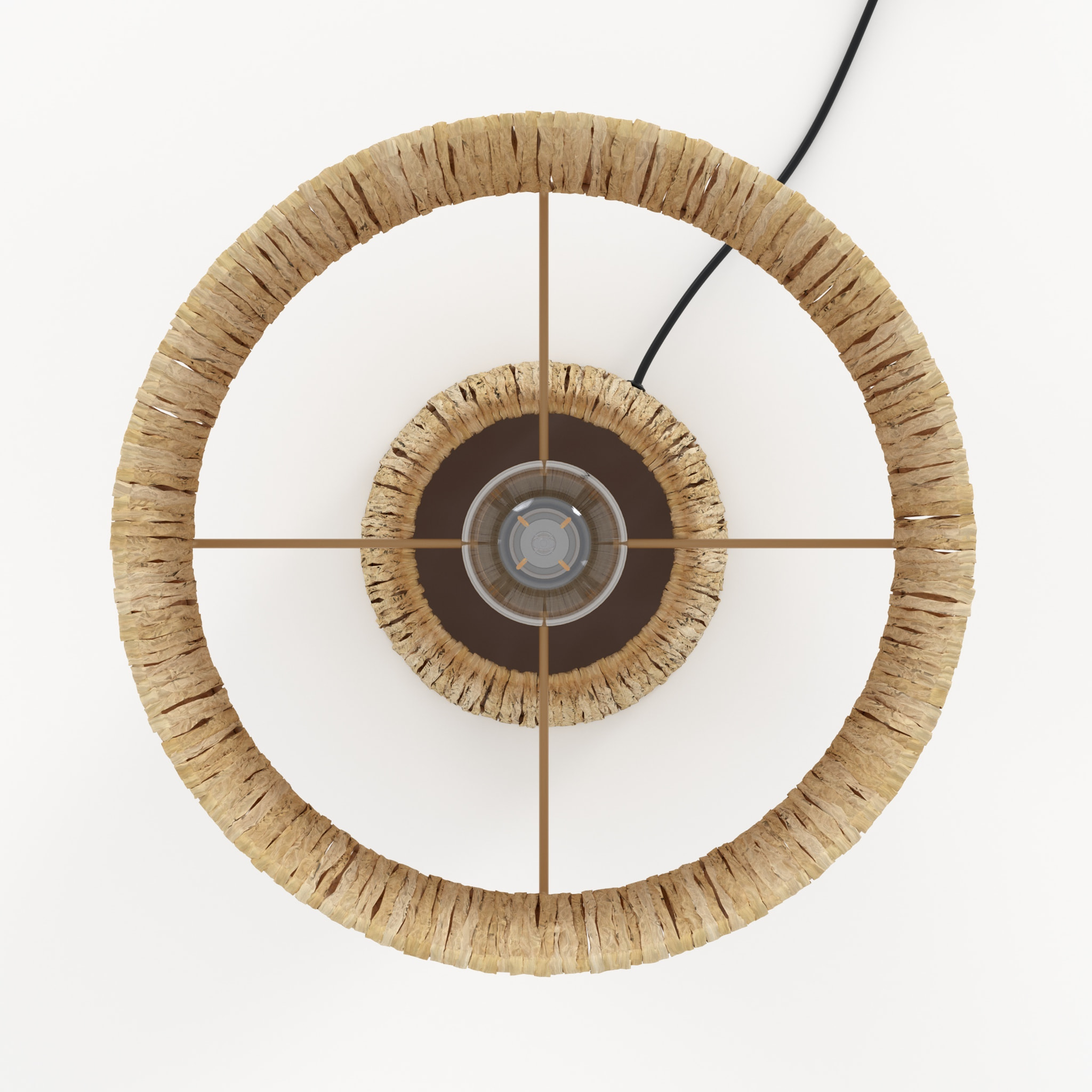 Lampe en feuille de palmier - Soléa