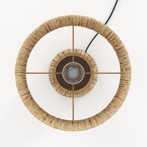 Lampe en feuille de palmier - Soléa