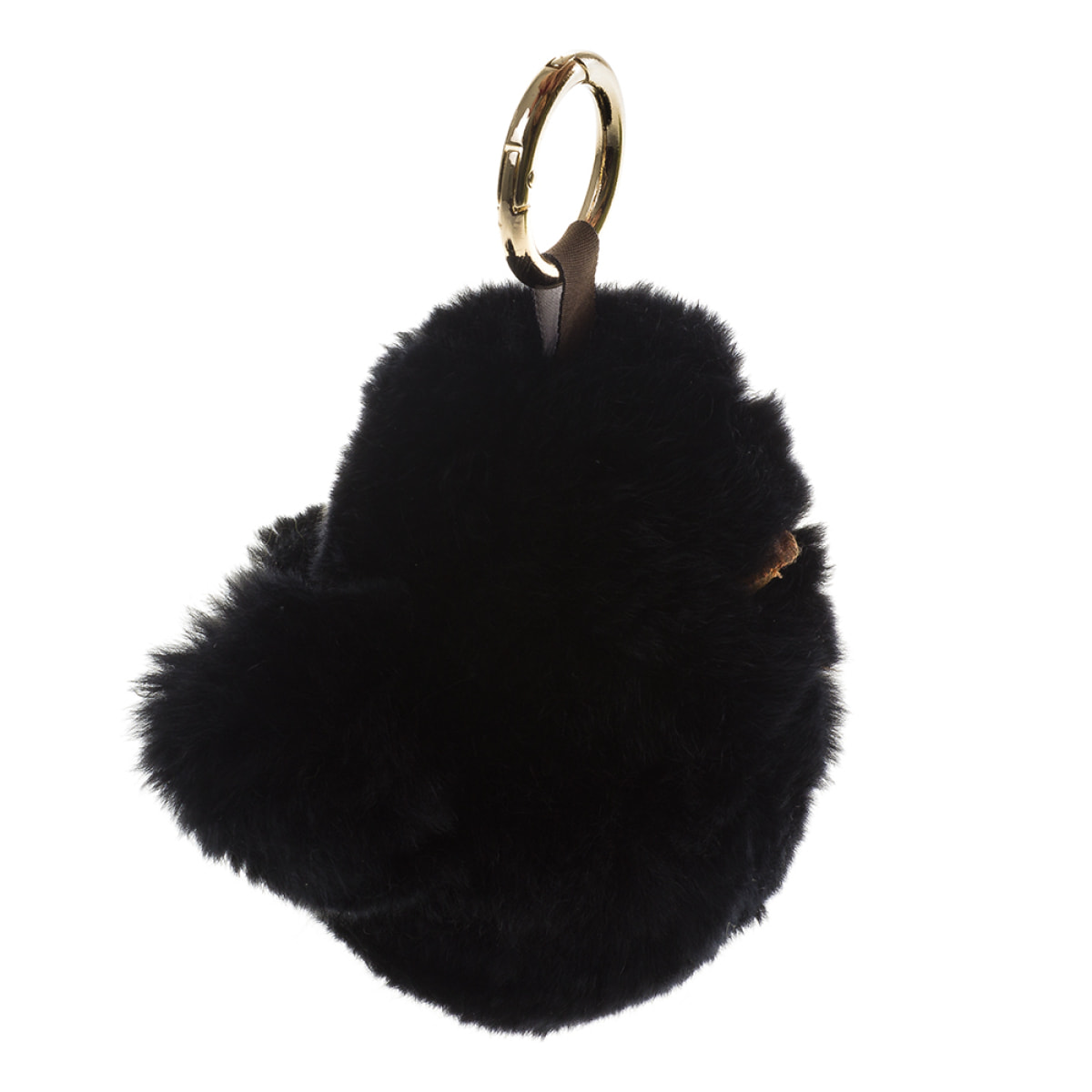 Scoglitti Portachiavi Donna.Pelle autentica Pelle di Coniglio Rex