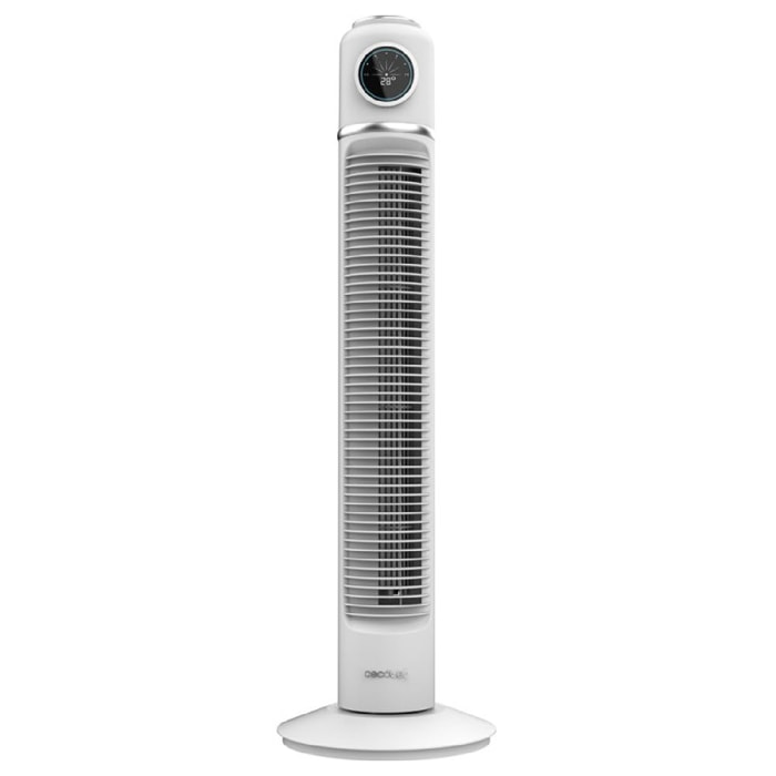 Cecotec Ventilador de torre EnergySilence 1090 Skyline Retro Smart White Cecotec