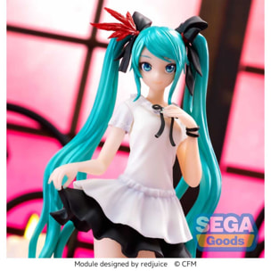 Hatsune Miku: Project Diva Mega39's Luminasta Pvc Statua Hatsune Miku -supreme- 18 Cm Sega