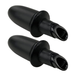 Lot de 2 bouchons verseurs pour le vin Fackelmann Spectre
