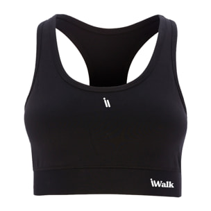 Sujetador deportivo para mujer iWalk PowerFit Bra - Negro
