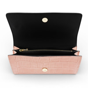 Portafoglio Cheval Firenze Cosmo Croc Rosa