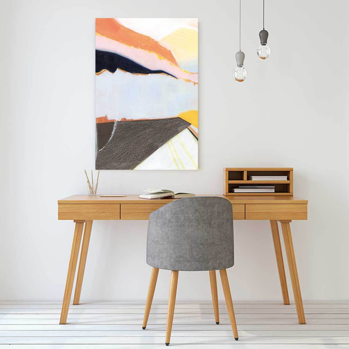 Tableau abstrait bonbons du désert  Toile imprimée