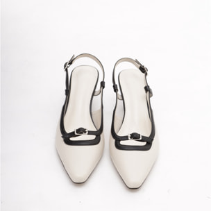 SLINGBACK BASSA CHOCOLA' PANNA