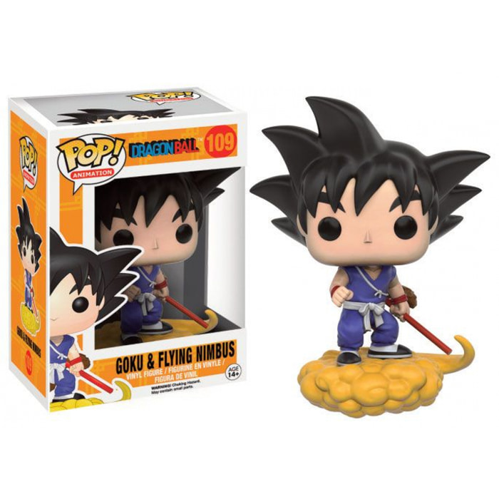 Dragon Ball Funko Pop! Animazione Vinile Figura Goku e la Nuvola Speedy 9 Cm