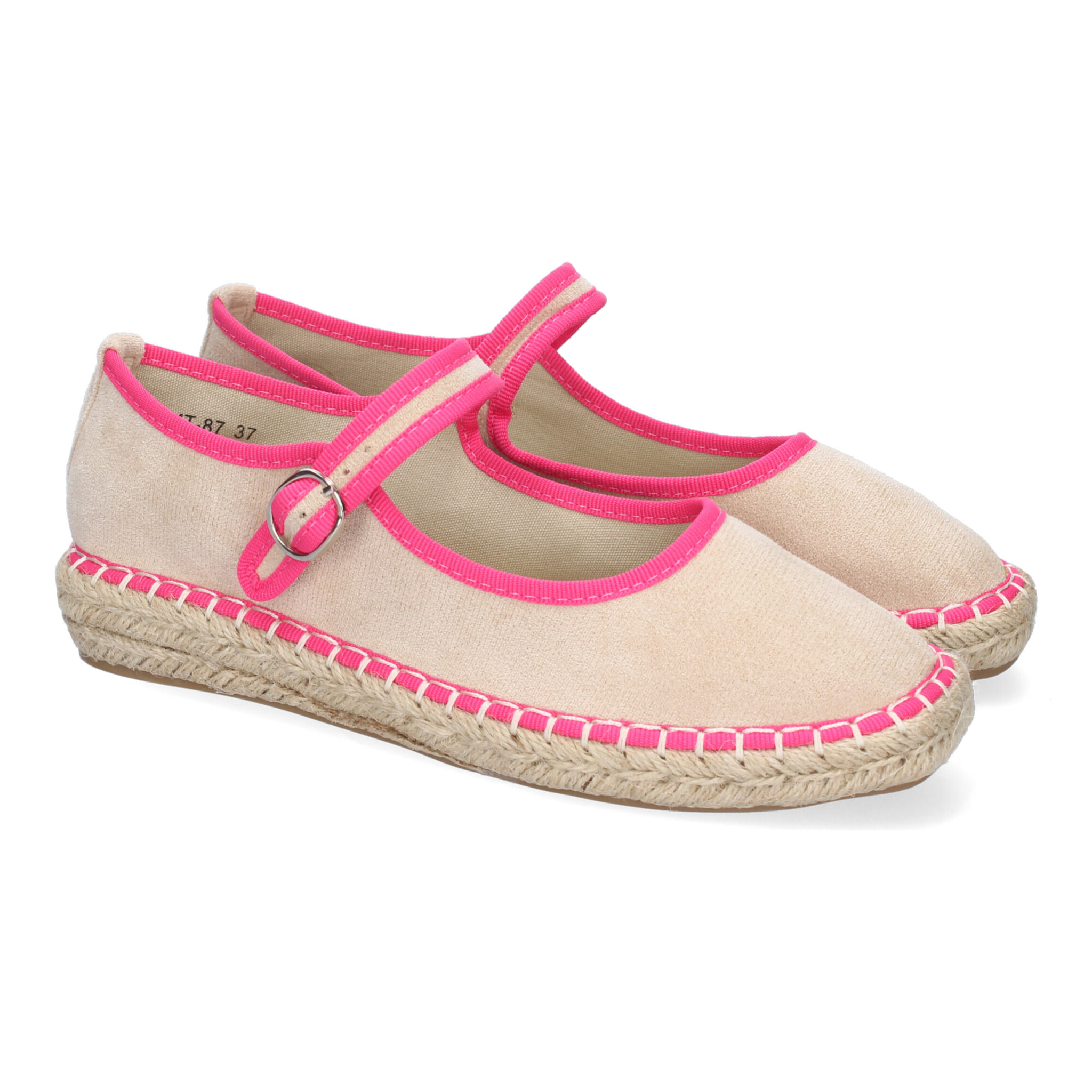 Bailarina Alpargata de Mujer con Yute, Comodas, Diseño Moderno con Punta Redonda