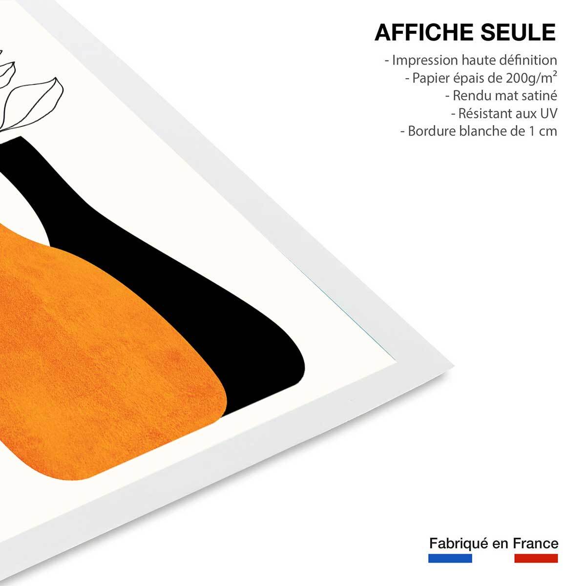 Affiche fleurs plante Affiche seule