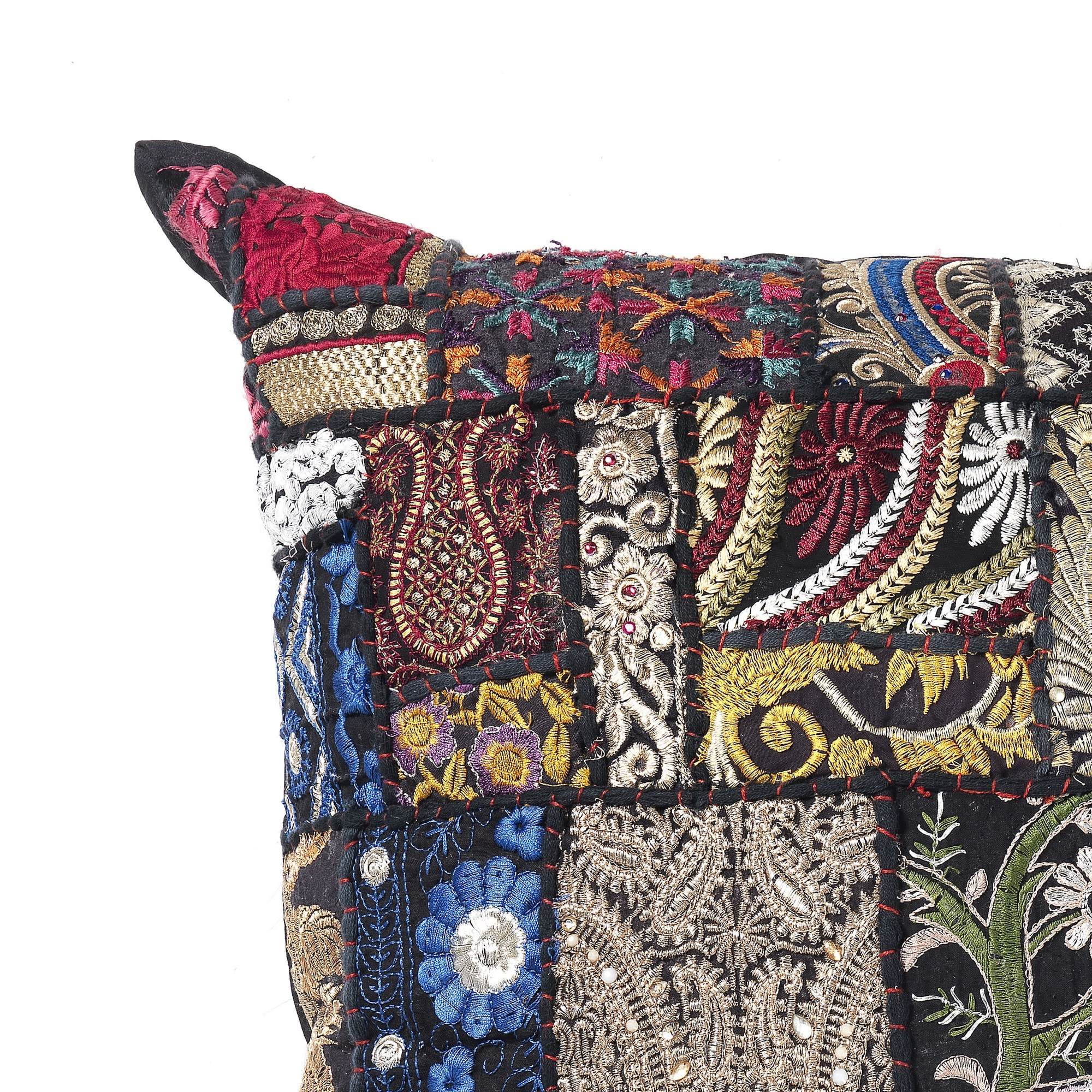 Tomasucci Coussin YARA BLACK PATCH Multicolore