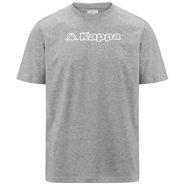 T-Shirts & Top Kappa Uomo Logo Feddu Grigio