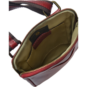 Borsa a spalla Anna Luchini Rosso