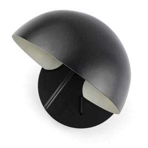 MATILDA Lampada da parete nera