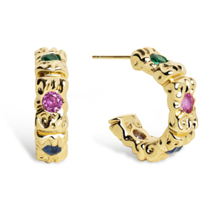 Orecchino Sand Colors Placcato Oro