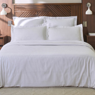 Lot de deux taie d'oreiller 100% satin coton amboise