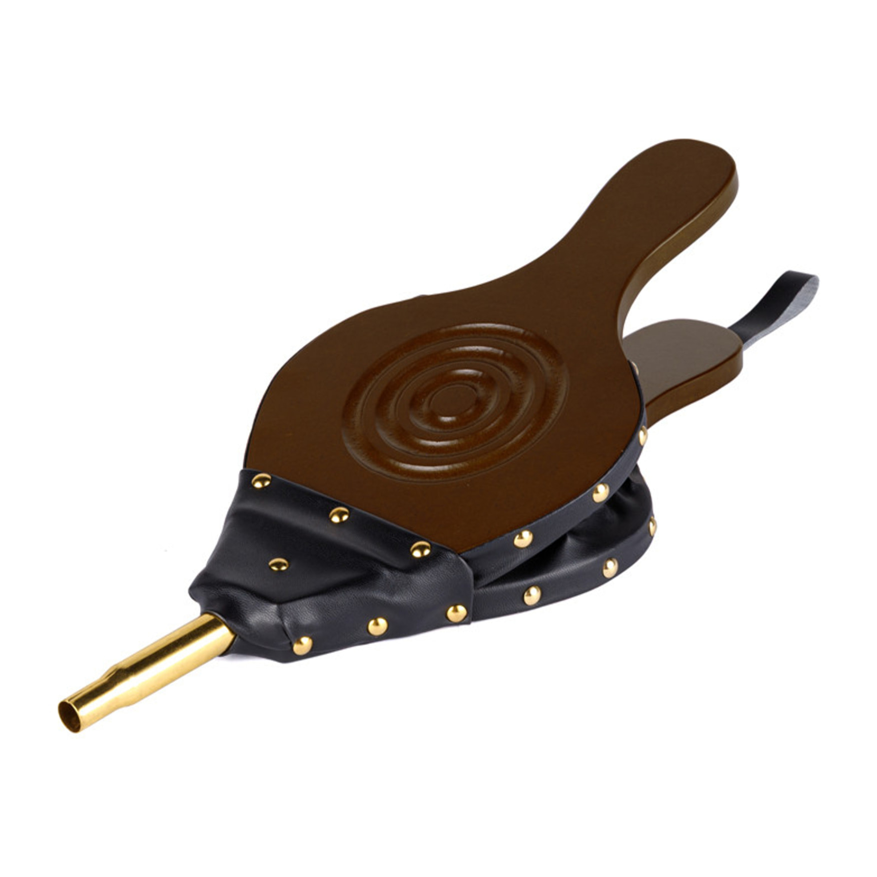 Soufflet à feu en bois marron